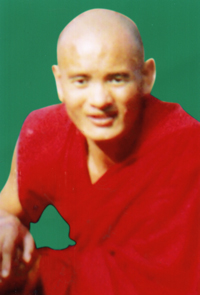 Lobsang Lhundup, a monk of Nekhor Monastery/Photo:TCHRD