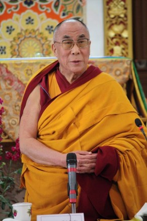 His Holiness the Dalai Lama in March 2009