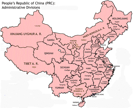PRC Administrative Divisions