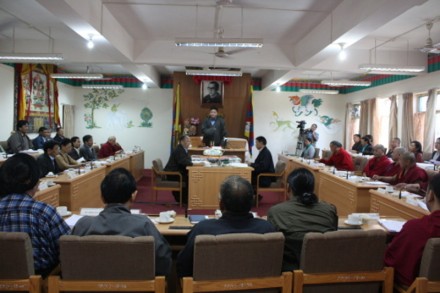 The first day of the 8th session of the Parliament (Photo: Sangay Kep)
