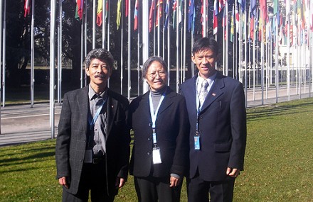  From left: Mr. Ngawang C. Drakmargyapon, Ms. Tsering Jampa and Mr. Tenzin Samphel Kayta