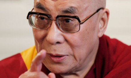 His Holiness the Dalai Lama speaks to reporters in Tokyo and says China's