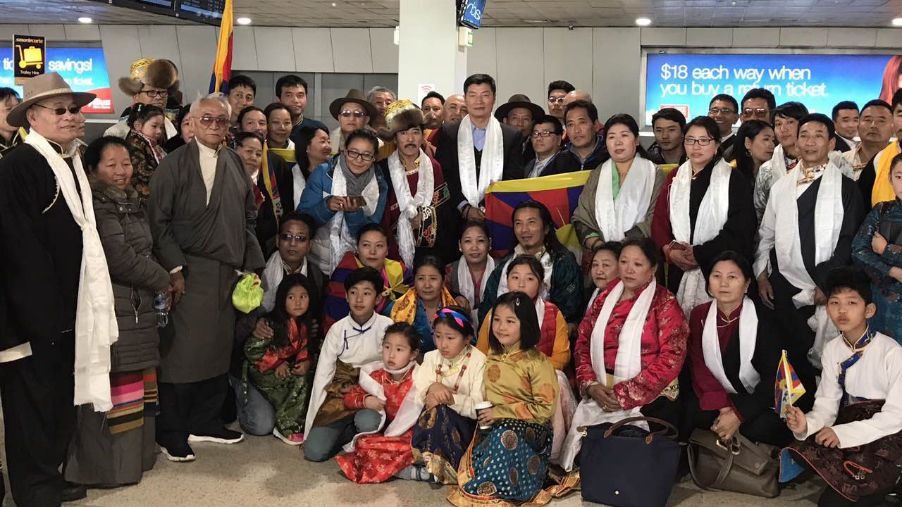 President Dr Lobsang Sangay Arrives In Melbourne On Final Leg Of Tour