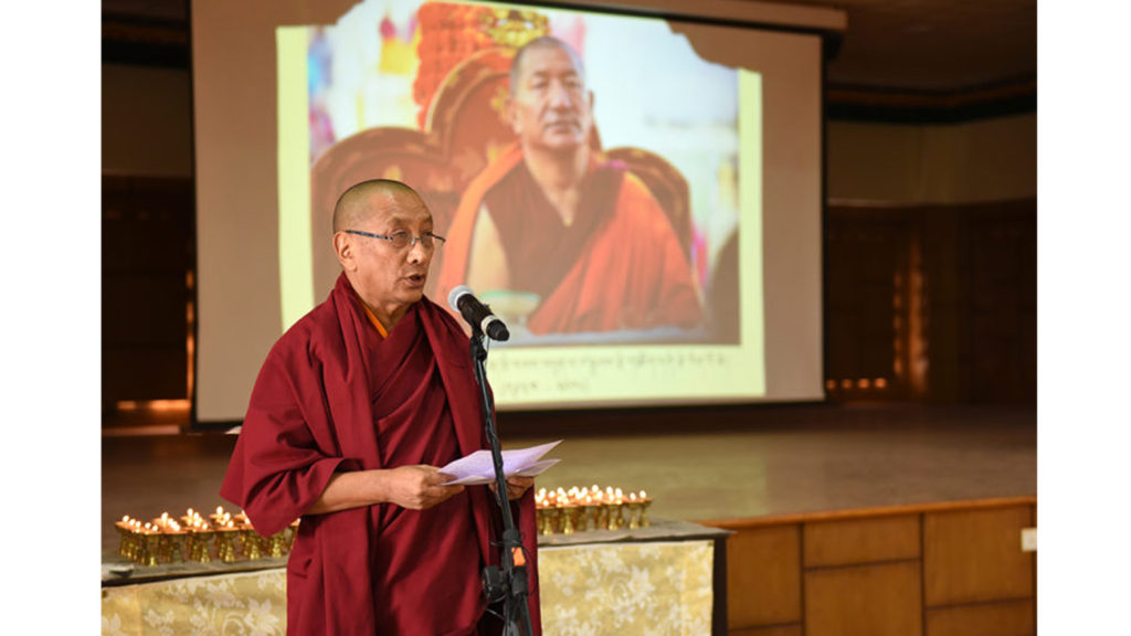 CTA Holds Prayer Service For Late Kathok Getse Rinpoche, 7th Nyingma Head