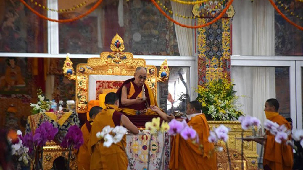 His Holiness The Dalai Lama Confers The 34th Kalachakra Initiation At ...